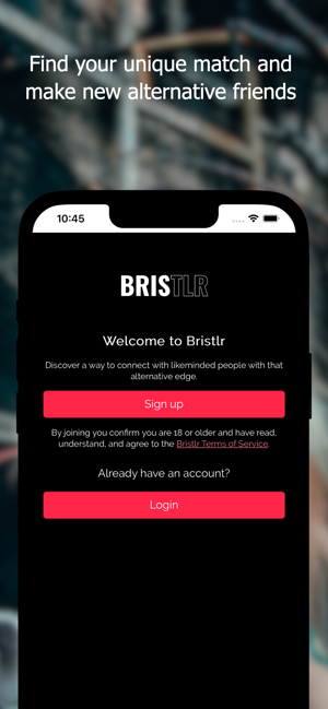 ‎Bristlr, dating for alt fans Screenshot