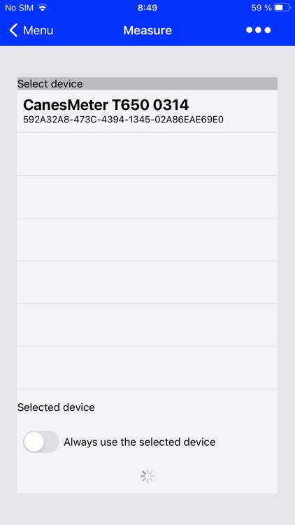 CanesMeter T650 screenshot-6