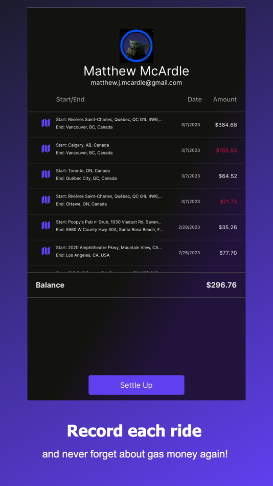 #4. GasMeUp (iOS) Av: Virintus Inc.