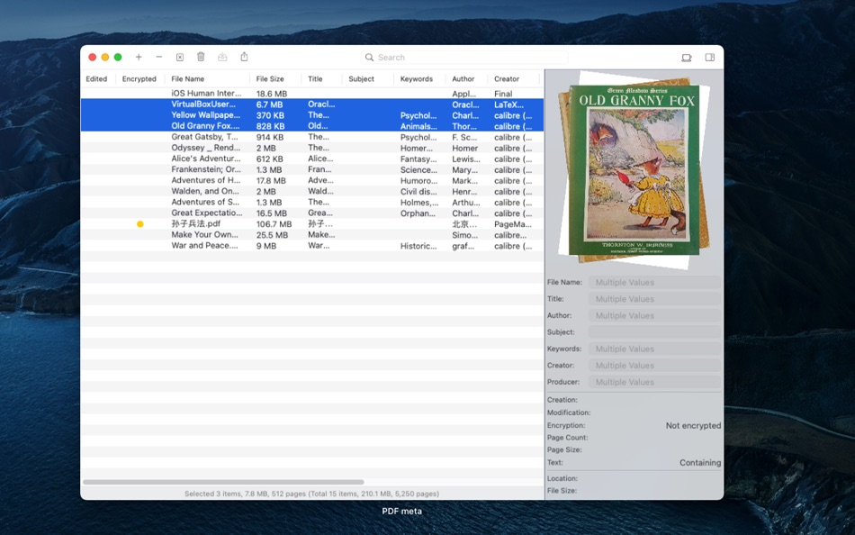 PDF meta (macOS) От: 乃波 黄 PDF meta (macOS) От: 乃波 黄