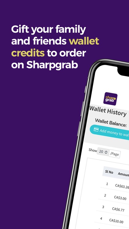 Sharp Grab: Food Delivery