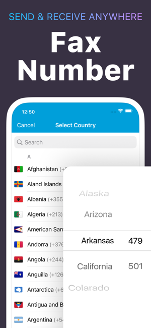 ‎iFax App Send Fax From iPhone Screenshot