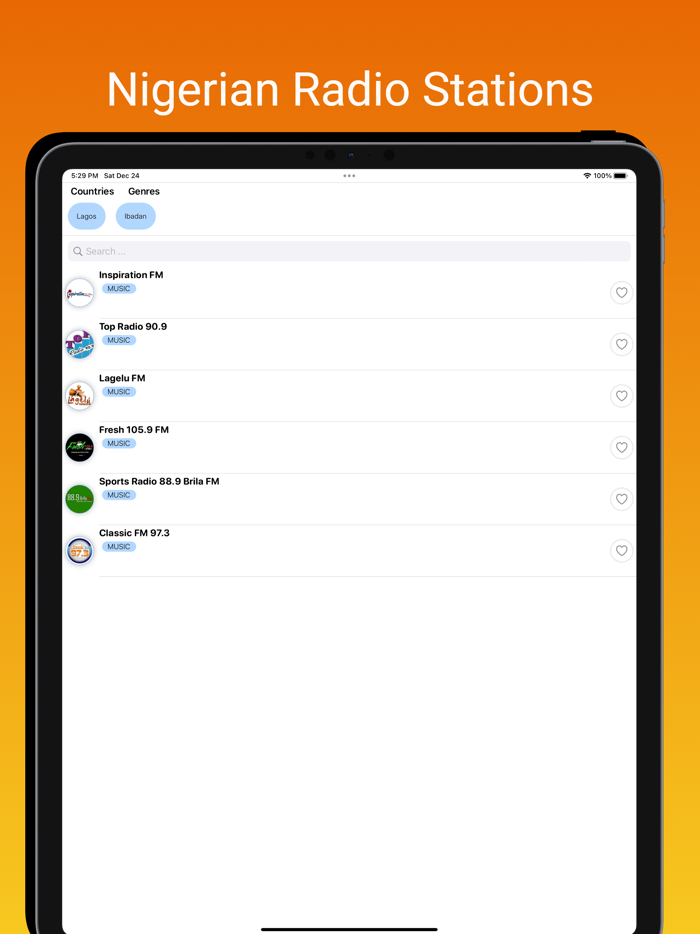 Nigeria Radio Stations Online