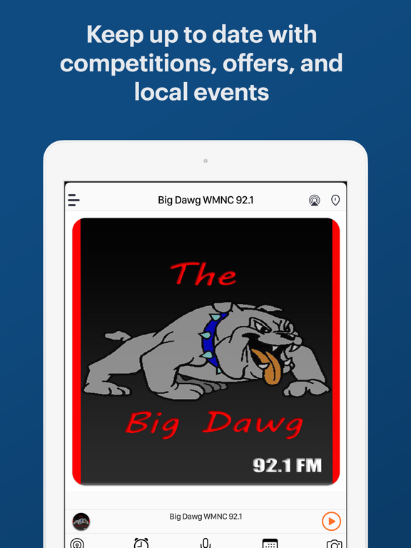 Screenshot #6 pour Big Dawg WMNC 92.1