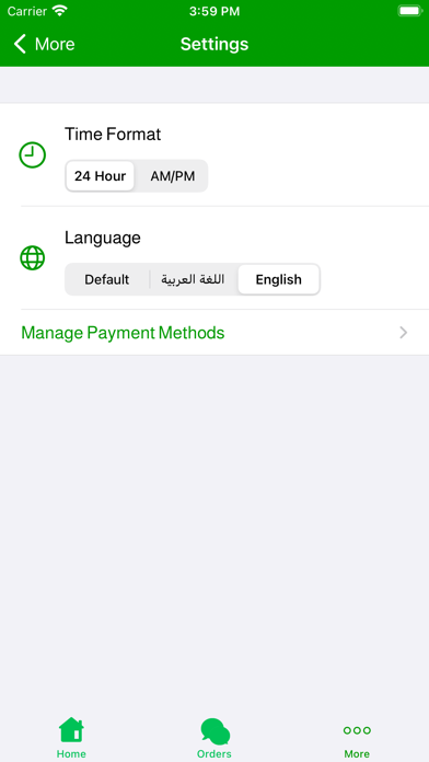 ZahratAfghan Restaurant Screenshot