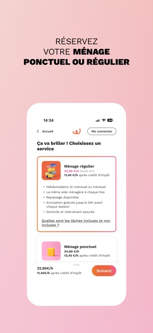 L'application de ménage à domicile qui vous rendra votre temps