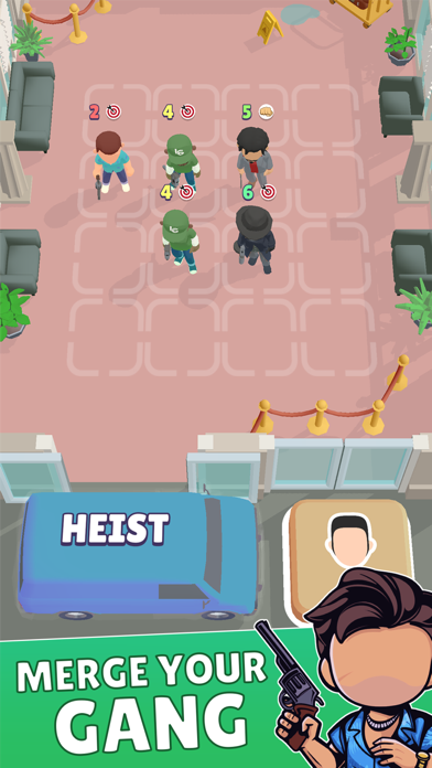 Merge Gangster Heist vs Police Screenshot