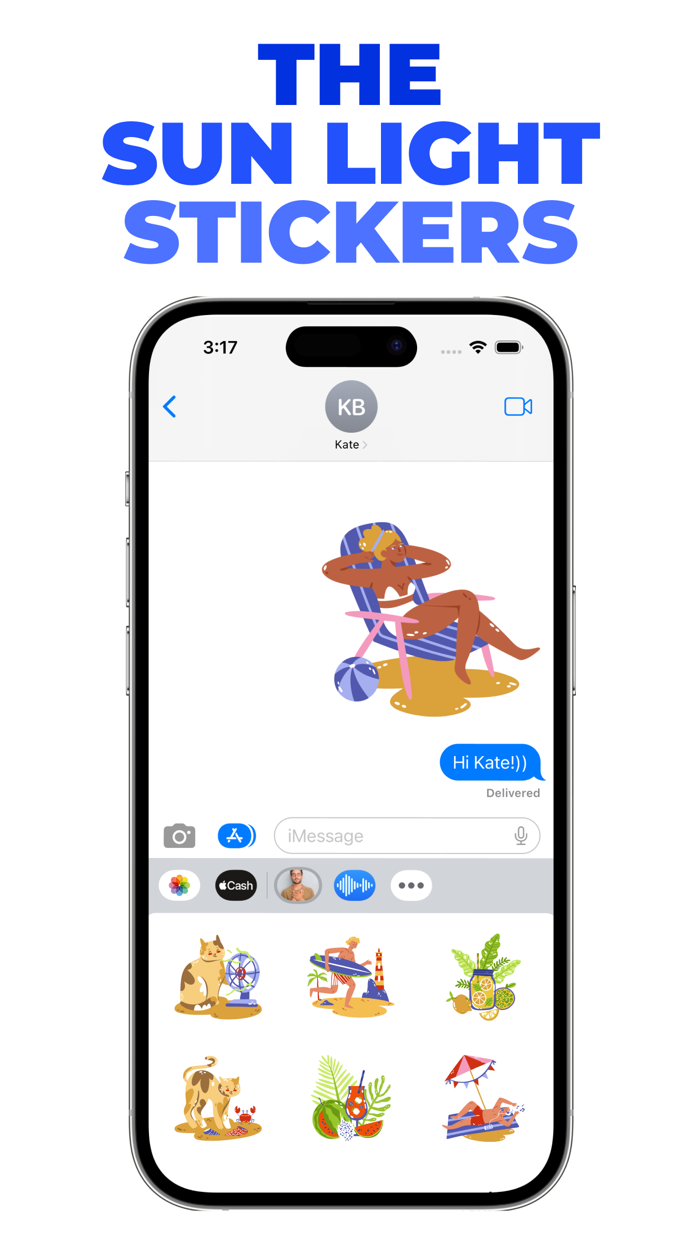 The Sun Light stickers