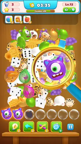 The game Match Triple Balloon Game screenshot Match Triple Balloon apk