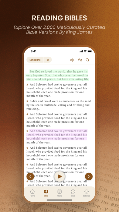 Holy Bible Study: KJV+Audio Screenshot