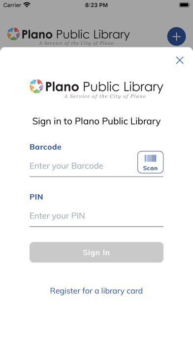 Plano Public Library Screenshot 1 - AppWisp.com Plano Public Library Screenshot 1 - AppWisp.com
