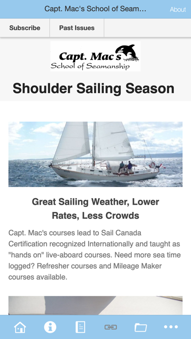 Capt. Mac's Sailing School Screenshot