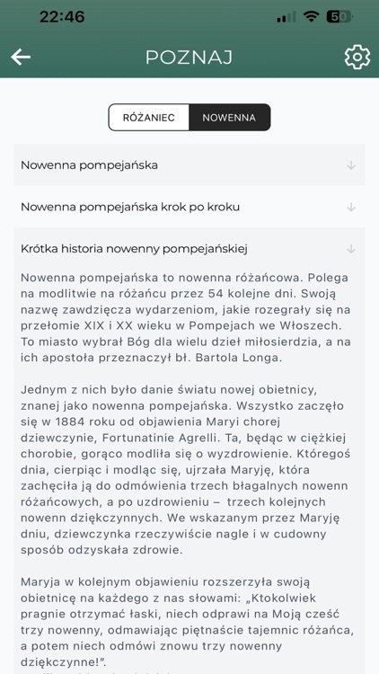 Nowenna pompejańska i różaniec screenshot-7
