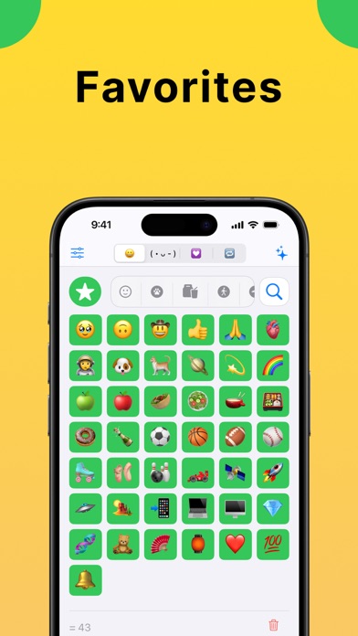 Alimoji - Emoji & Symbols Screenshot