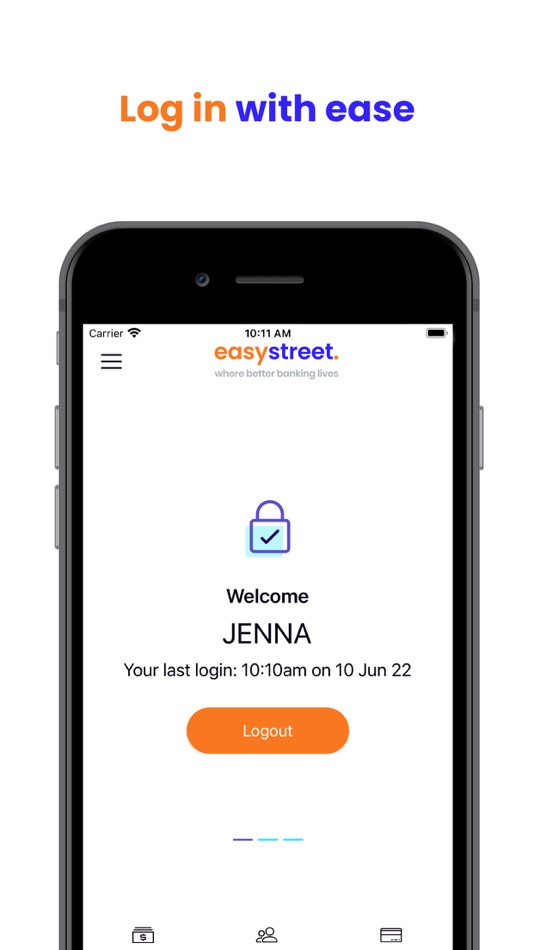 #1. Easy Street (iOS) By: Community First Credit Union