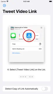 How to cancel & delete tweet video links for twitter 4