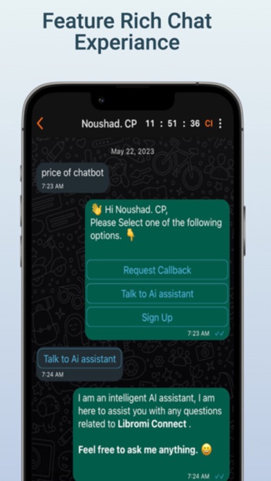 Screenshot 2 of Vcode Connect App