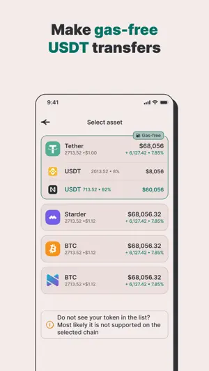HERE Crypto Wallet screenshot 2