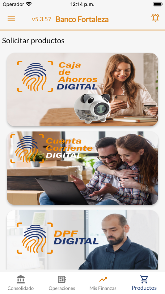 #10. Fortaleza Móvil (iOS) 由: Banco Fortaleza Sociedad Anónima