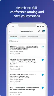 aws events iphone screenshot 3