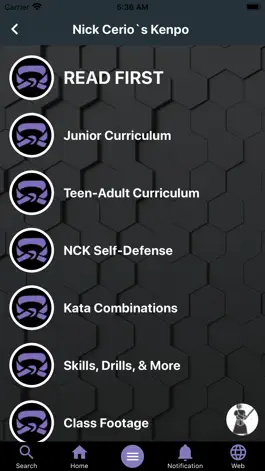 Game screenshot Nick Cerios Kenpo apk