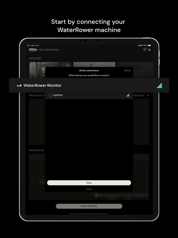 Screenshot #5 pour WATERROWER Connect