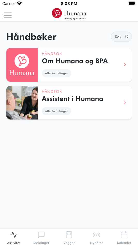 #4. BPA-appen (iOS) 由: Human Care AS