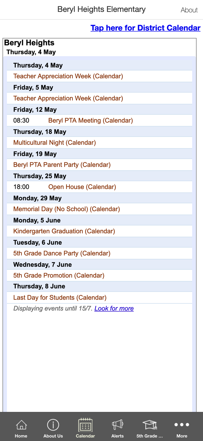 Beryl Heights Elementary and PTA