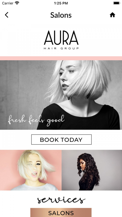 Aura Hairgroup Manitoba Screenshot