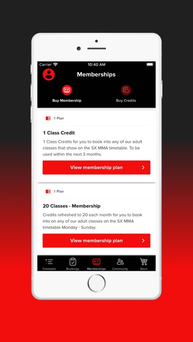 SX MMA Hub Screenshot