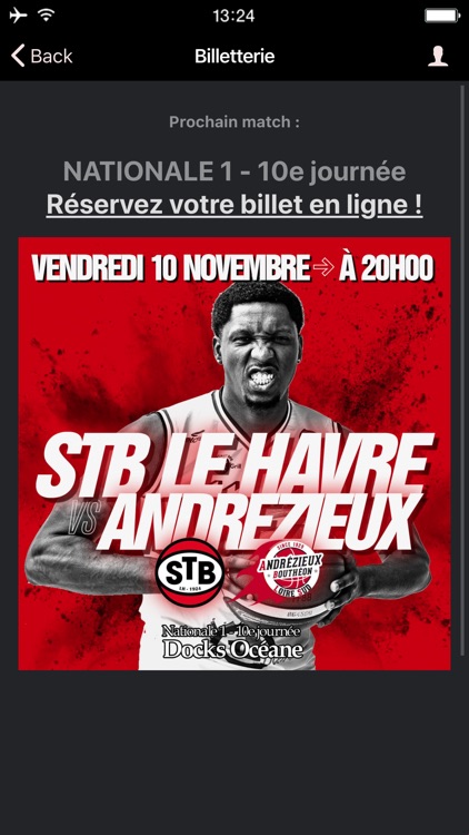 STB Le Havre officiel screenshot-4