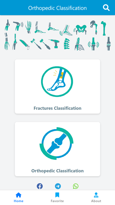 Orthopedic Classification Screenshot