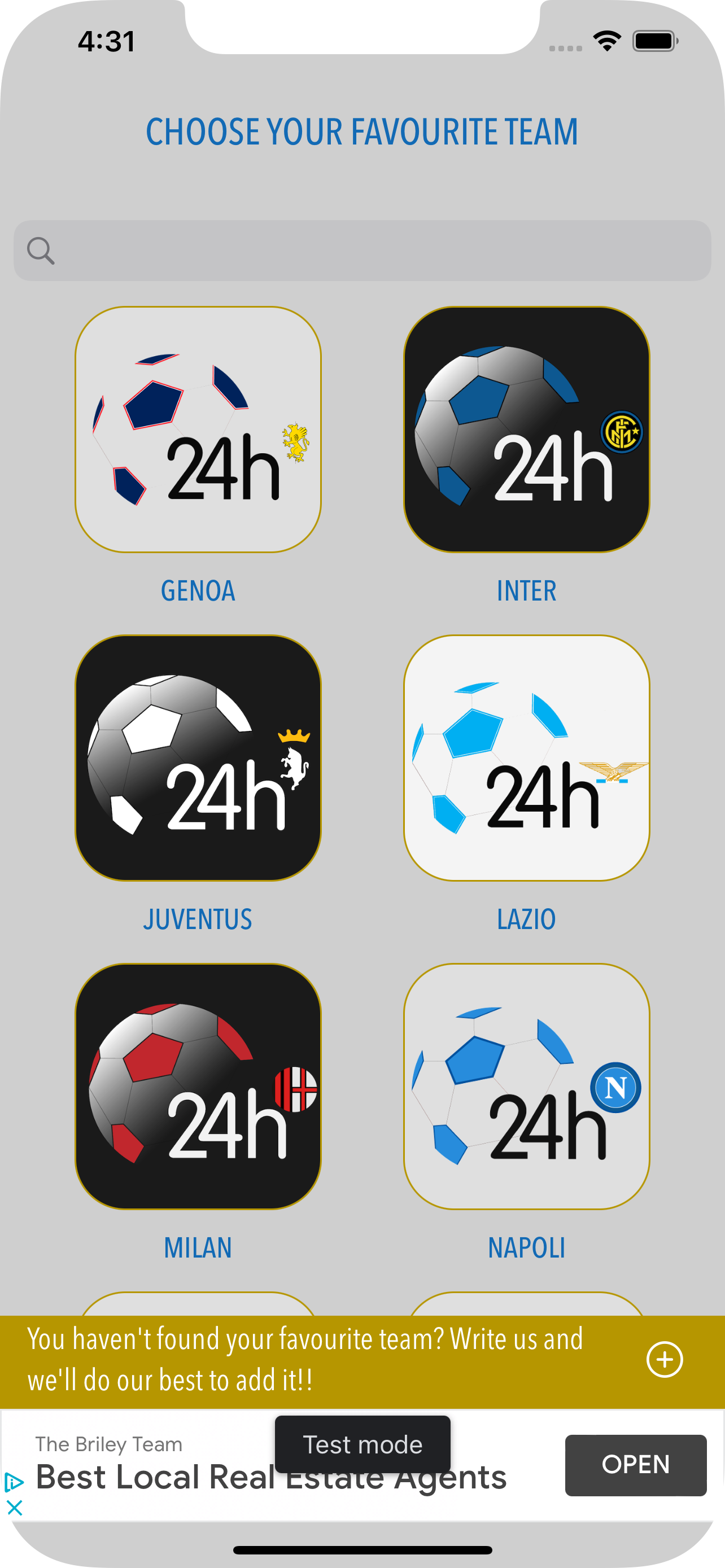 Calcio 24h