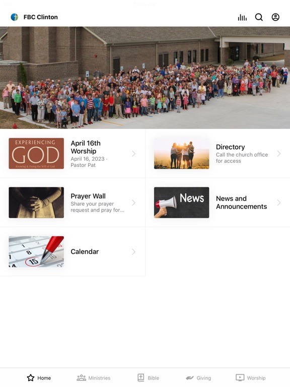 Screenshot #4 pour First Baptist of Clinton, MO