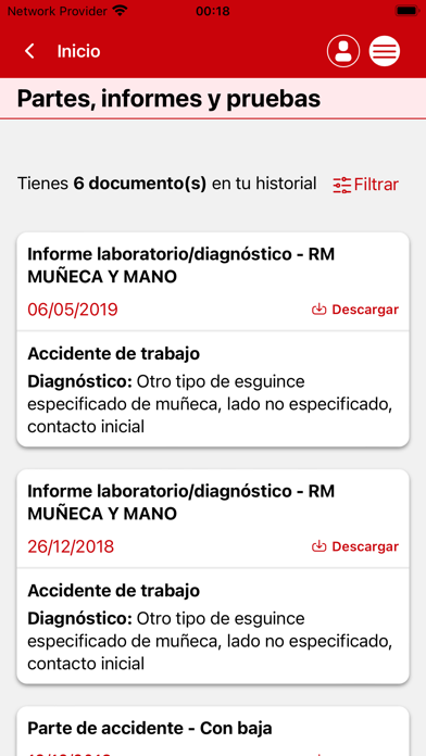 FREMAP Contigo Screenshot