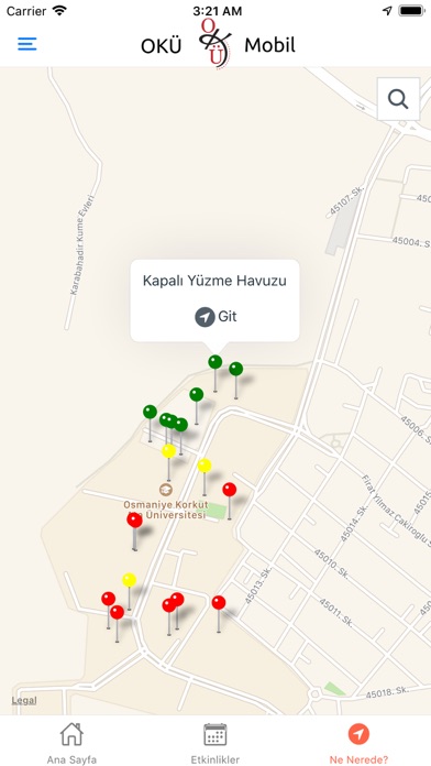 Osmaniye Korkut Ata Üni. Screenshot