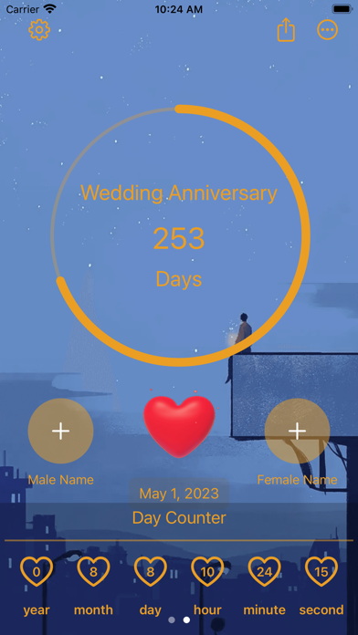 inLove - Love Day Counter Screenshot