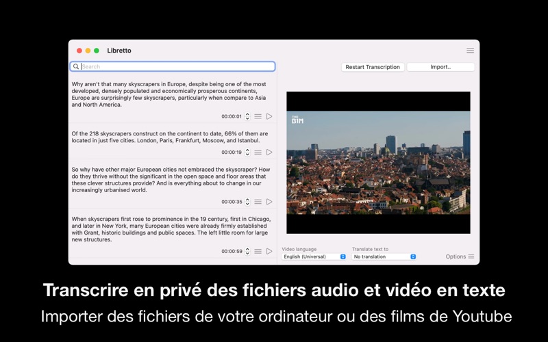 Screenshot #1 pour Libretto • AI voix en texte