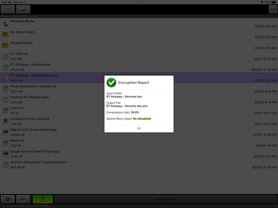 App screenshot