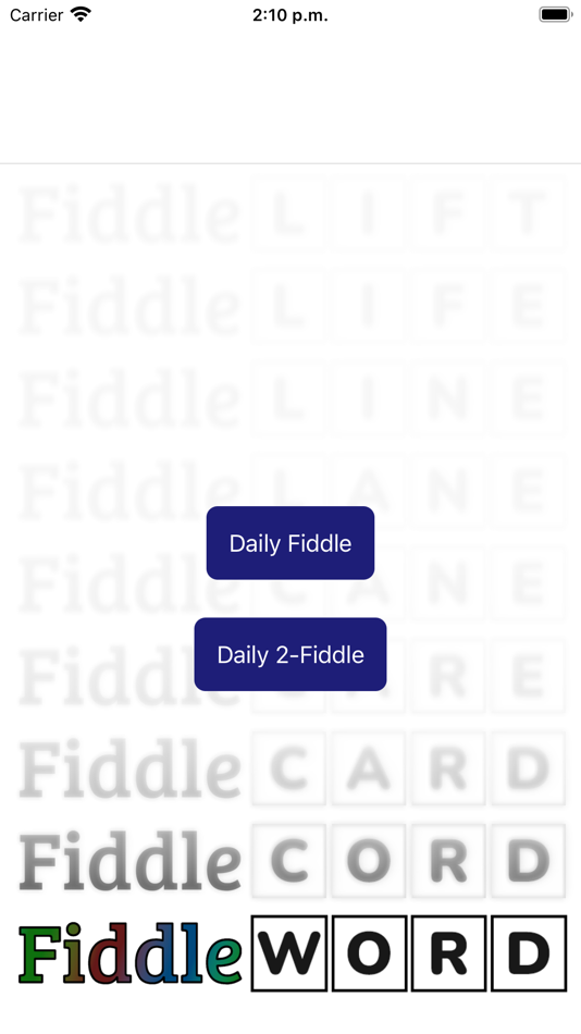 #1. FiddleWORD (iOS) 由: James Bradley Dooley