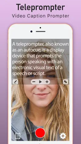 Game screenshot Teleprompter for Video Script mod apk
