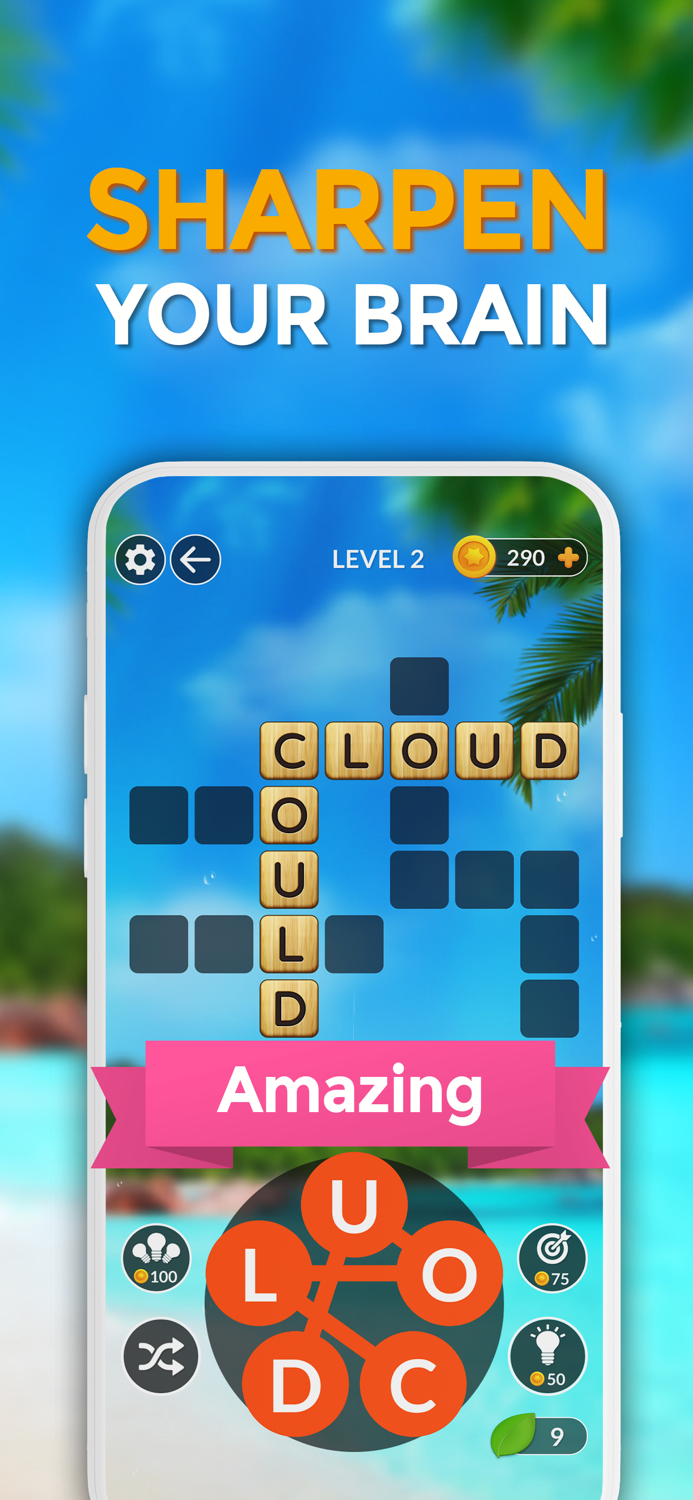 Word Games - Crossy Words Link