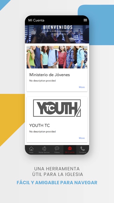 App Transformation Church Screenshot