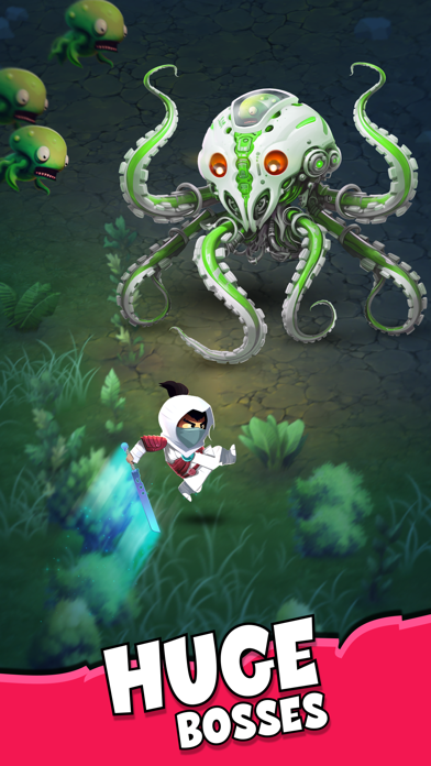 Ninja Alien: Survival Arena Screenshot