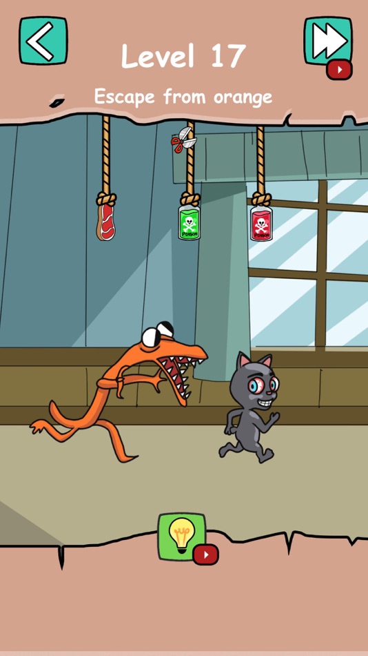 #4. Tricky Cut - Rope Puzzle (iOS) 由: GAMOTA Corporation
