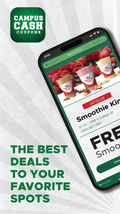 Campus Cash Coupons Screenshot