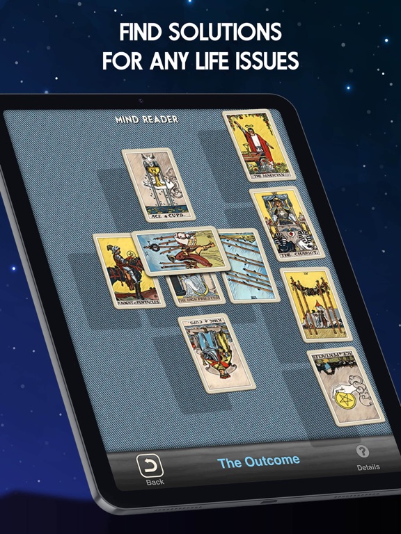 Tarot Q: Psychic Tarot Reading iPad screenshot 6 - Entertainment app