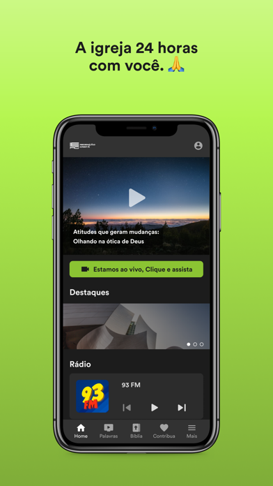 Igreja Redenção Cristã Screenshot