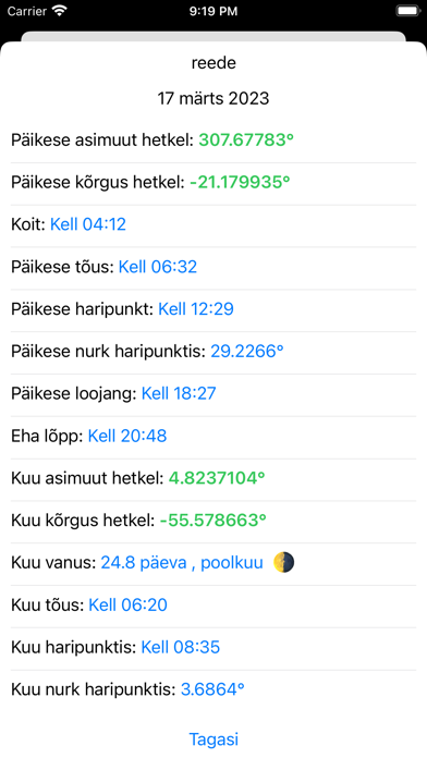 Meie Kalender Screenshot