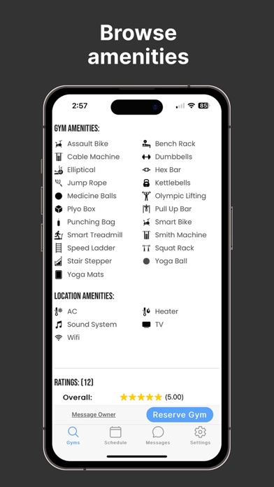 Gymshare Screenshot